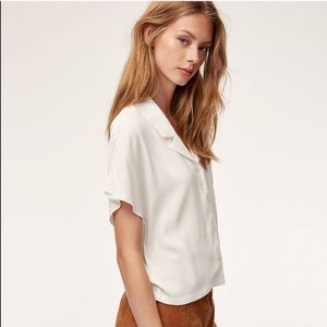 Aritzia Wilfred Free Shawna Blouse